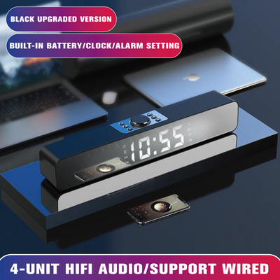 LED  Sound Bar Alarm Clock