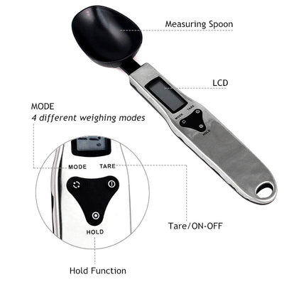 500g/0.1g Precise Digital Measuring Spoons